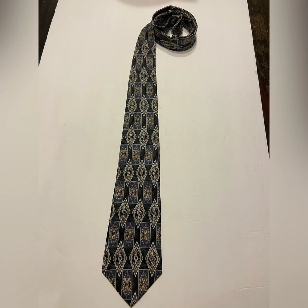 𝅺CONTE di Milano Men's Silk Tie 60
